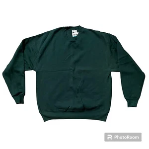 Vtg Pro Spirit Forest Green Sweatshirt NWT Sweats Pullover Select Sz XL - Picture 1 of 3
