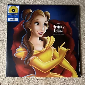 Disney Songs From Beauty and the Beast Soundtrack Exclusive Yellow Vinyl LP New - Picture 1 of 2