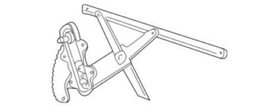 Regulador de ventana original Ford Explorer 1991-2005 - delantero, derecho - 3L2Z - 7823208-AA Foto 1 de 2