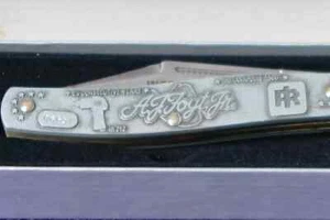 INGERSOLL RAND A.J. FOYT 25 years at INDY Imperial Folding KNIFE in Box #06631 - Picture 1 of 7