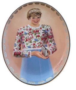 Piatto UNA VERA PRINCIPESSA Diana: Regina dei nostri cuori piatto n.5915A Bradford Exchan - Foto 1 di 8