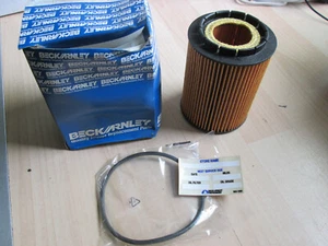 Engine Oil Filter Beck/Arnley 041-8129 MANN HU 932/6 Audi VW Porsche #M121AQ - Picture 1 of 13