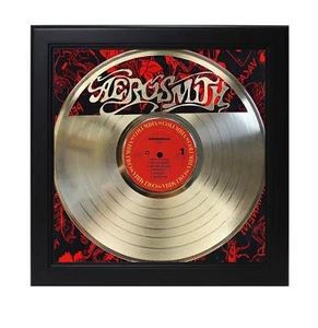 Aerosmith Laser Cut Schallplatte mit Poster Kunst Shadowbox C3 - Bild 1 von 1