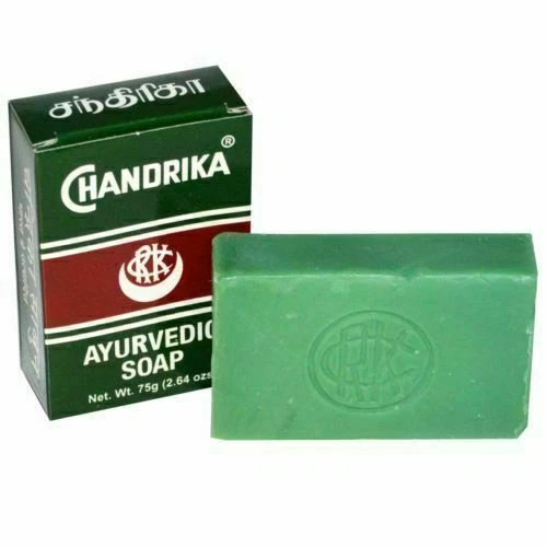 Jabón ayurvédico Chandrika 00772152, verde - 2,6 oz Foto 1 de 1