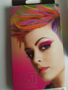 Set aus 12 Haarkreiden zur Haarcoloration + 3 Spray Haarfarben schwarz rot gold - Bild 1 von 12