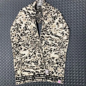 Juicy Couture Gepard Druck weich bequem Winterkleidung Schal Damen Einheitsgröße - Bild 1 von 5