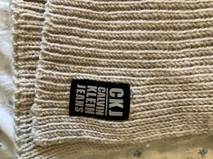 Calvin Klein Winter Scarf Men Unisex - Picture 1 of 2