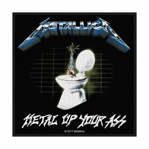 METALLICA METAL UP YOUR ASS WOVEN SEW ON PATCH OFFICIAL LICENSED ITEM - Bild 1 von 8