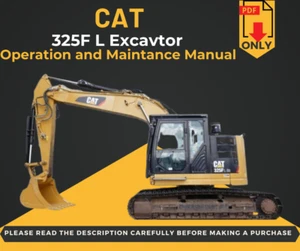 CAT 325F L Bagger Betriebs- und Wartungsanleitung - Bild 1 von 1