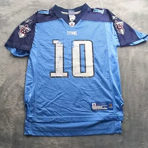 Vintage Vince Young Football Jersey Tennessee Titans NFL YOUTH L 14/16 Reebok - Picture 1 of 16