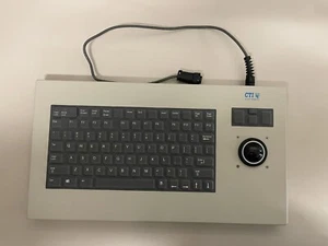 CTI Tastatur Maus All-in-One Tastatur kIT27P3W2-P0352 mit 9 Pin Militär Stecker - Bild 1 von 9