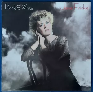 Janie Frickie - Black & White - Original Vinyl Record LP Album - 1986 CBS Inc. - Picture 1 of 2