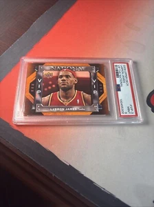 Upper Deck Lebron James 2009 PSA 9 VIP The National #3 - Imagen 1 de 3