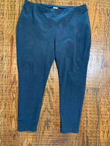 Pantalones elásticos para mujer CHICO'S con control de barriga talla 3 (XL) grises - Imagen 1 de 11