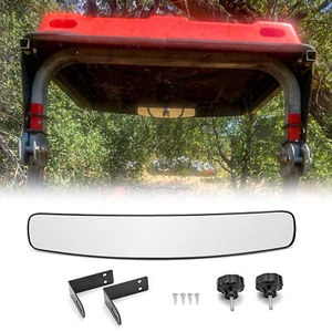 Golf Cart Panoramic Rear View Mirror 16.5” Extra Wide Fit EZ-Go Club Car Yamaha - Picture 1 of 10