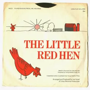 Vintage 1972 LITTLE RED HEN! Seltene junge Leser Presse 7" 33 U/min Schallplatte! - Bild 1 von 4