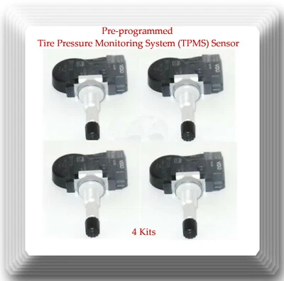 4 Kits SE10003 Tire Pressure Monitoring System (TPMS) Sensor 315MKH 2001-2018 - Image 1 of 4