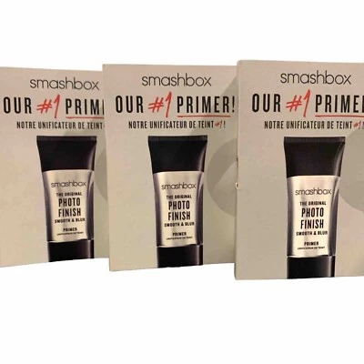 Smashbox Originial Photo Finish Foundation Primer .25fl.oz/7.1ml  New Lot Of 3 - Image 1 of 4