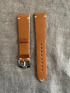 OMEGA Speedmaster 1957 Trilogy Limited Edition Brown Leather Band / Strap - Picture 1 of 16