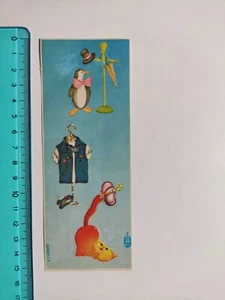 Autocollant Pinguin Chat Gilet Sticker 80S Original - Bild 1 von 1