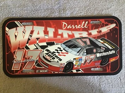 Darrell Waltrip #17 1993 Weastern licencia automática placa WinCraft de plástico/sin usar Foto 1 de 4