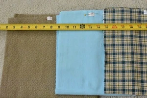 2 Yards und 7" lang, Flanell Hintergrund & Mixer Konvolut/Posten, T612 - Bild 1 von 7