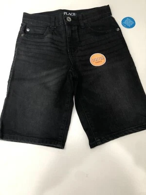 Pantalones capri vaqueros negros The Children's Place talla 8 Foto 1 de 2
