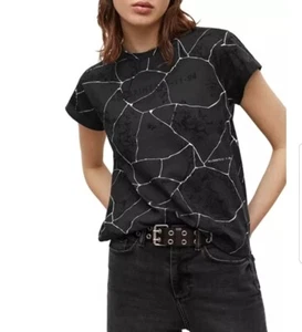 Camiseta Allsaints Buruberu Anna Gráfica Talla 0 - Imagen 1 de 7