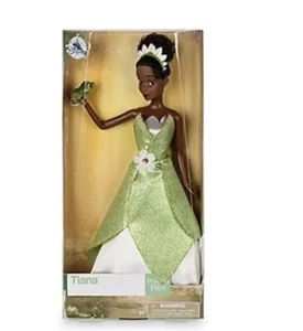 Disney Princess JasmineAbu Tiana Green Frog Blue Gown Set Of 3 Classic Dolls - Picture 1 of 3