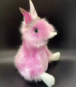 RARE Doudou et Compagnie Paris D&C Coin Coin Lilly Plume Purple Duck Plush Toy - Picture 1 of 10
