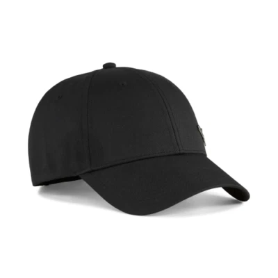 Puma Cappellino da baseball Ess Metal Cat Black Berretto unisex da adulto - Imagen 1 de 4