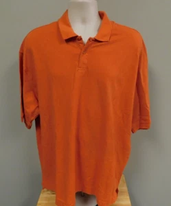 Aeropostale Herren Poloshirt Orange Baumwolle Piqué Kurzarm Größe XXL Neu mit Etikett - Bild 1 von 5