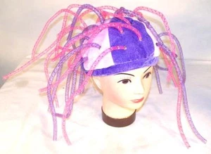 LILA ROSA CRAZY PARTY NUDELHUT Verkleiden Hüte Mützen seltsam Herren Damen Kostüm - Bild 1 von 1