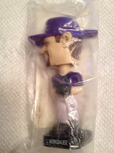 POST CEREAL 2002 SERIE L GONZALEZ NIP MINI BOBBLEHEAD MLB BÉISBOL - Imagen 1 de 3