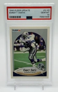 EMMITT SMITH 1990 Fleer Update ROOKIE PSA 10 🔥DALLAS COWBOYS 🔥 - Picture 1 of 2