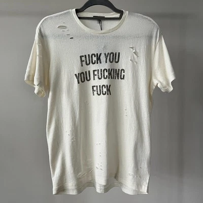 Новый с Ярлыками ~ R13 искусственно состаренная футболка унисекс японская ткань размер S - Изображение 1 из 4