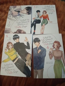 What He Who Doesn't Believe in Fate Says Vol. 1,2,4,5. Missing Volume 3 - Picture 1 of 2