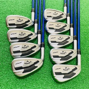 (Callaway) APEX Left-Handed Iron Set 9 piece 4-S Carbon Shaft Flex Regular Golf - Picture 1 of 24