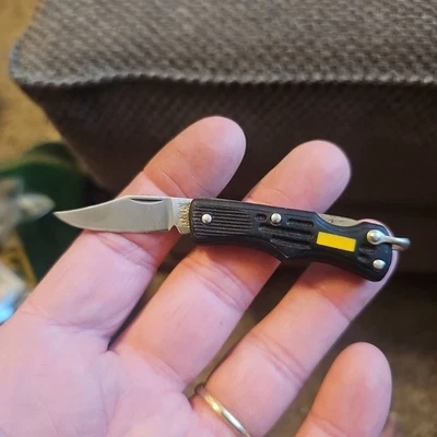 IMPERIAL Ireland Lockback Acero Inoxidable Negro 4" Largo Con Lazo Para Llavero Foto 1 de 4