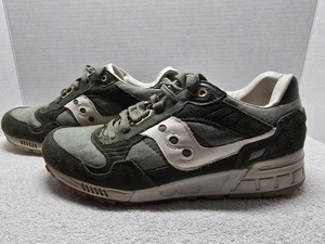 Saucony Shadow Herrenschuhe Größe 10,5 grün sportliche Schnürschuhe - Bild 1 von 14