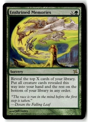MTG Foil Enshrined Memories - Betrayers of Kamigawa Moderately Played English - Image 1 of 3