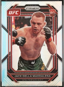 2023 Panini Prizm UFC Silver Prizm Jack Della Maddalena #187 RC - Bild 1 von 2