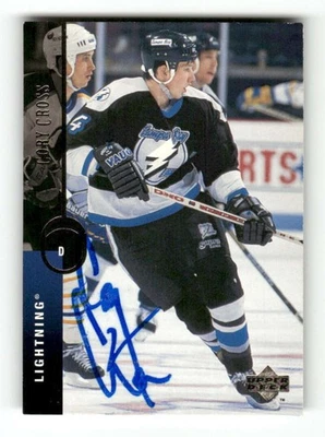 1994-95 Upper Deck 340 Cory Cross signed auto autograph JKAU1 BXCP25 - Image 1 of 2