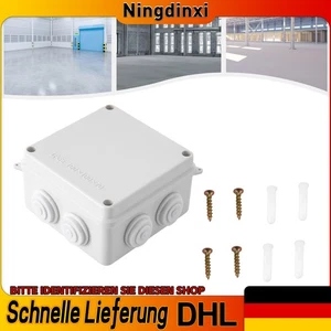 Anschlussdose Staubdicht Indoor Boxes ABS Plastik Elektronisches Projektgehäuse - Bild 1 von 12
