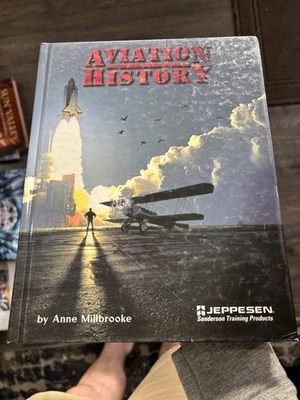 Aviation History by Anne M Millbrooke (Hardcover) Jeppesen - Image 1 of 4