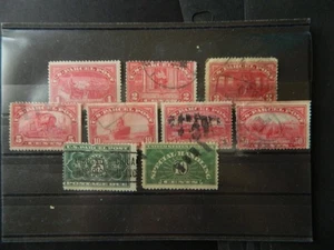 Colección de estampillas postales de paquete US SC# Q1... Q10, JQ5, QE1 1913 usadas - Imagen 1 de 2