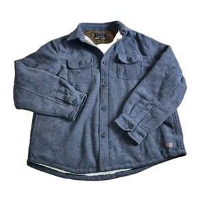 Jachs Herren Wollmischung grau Sherpa gefüttert Shacket Gr. XXL - Bild 1 von 11