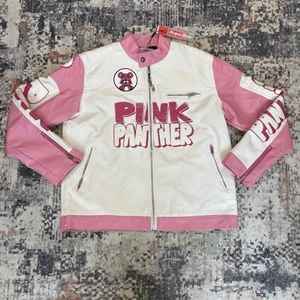 Headgear Classics Unisex Jacket Pink Panther Be@rBrick Moto Race Sz:XL NWT - Picture 1 of 5
