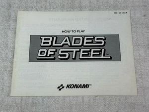 Blades Of Steel Nintendo NES nur Bedienungsanleitung Booklet - Bild 1 von 4