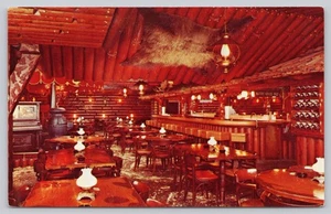Postal Monrovia California Clearman's North Woods Inn restaurante c1960s - Imagen 1 de 2